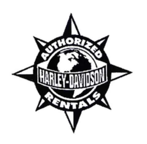 AUTHORIZED HARLEY-DAVIDSON RENTALS Logo (EUIPO, 10/31/2003)
