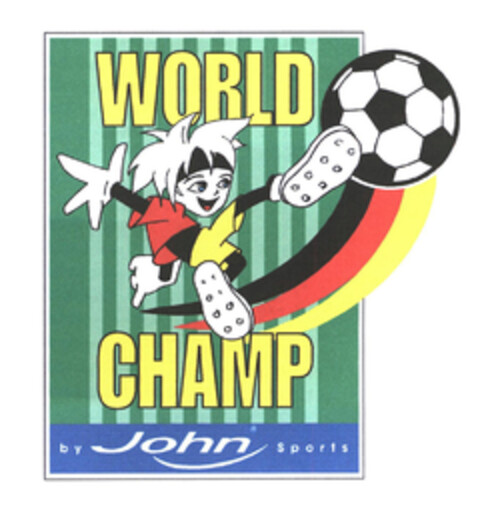 WORLD CHAMP John Sports Logo (EUIPO, 04/01/2004)