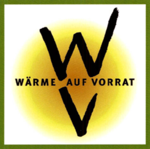 WV WÄRME AUF VORRAT Logo (EUIPO, 23.08.2006)