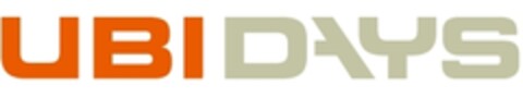 UBIDAYS Logo (EUIPO, 03/15/2007)