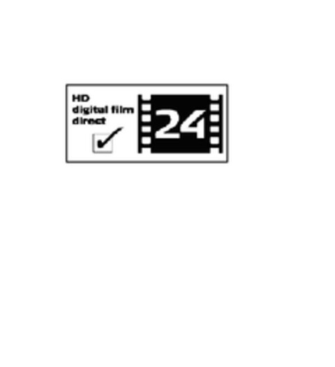 HD digital film direct 24 Logo (EUIPO, 27.04.2007)