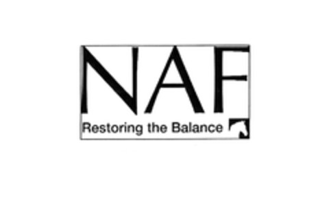 NAF Restoring the Balance Logo (EUIPO, 05/07/2007)