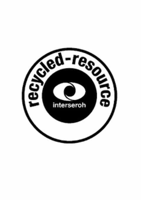 recycled-resource interseroh Logo (EUIPO, 30.07.2008)