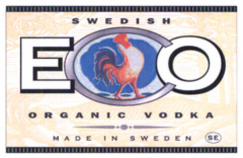 SWEDISH ECO ORGANIC VODKA Logo (EUIPO, 28.10.2008)