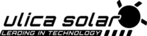 ulica solar leading in technology Logo (EUIPO, 02.07.2011)