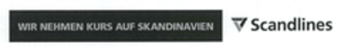 WIR NEHMEN KURS AUF SKANDINAVIEN Scandlines Logo (EUIPO, 08.08.2012)
