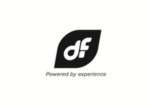 df POWERED BY EXPERIENCE Logo (EUIPO, 15.10.2012)