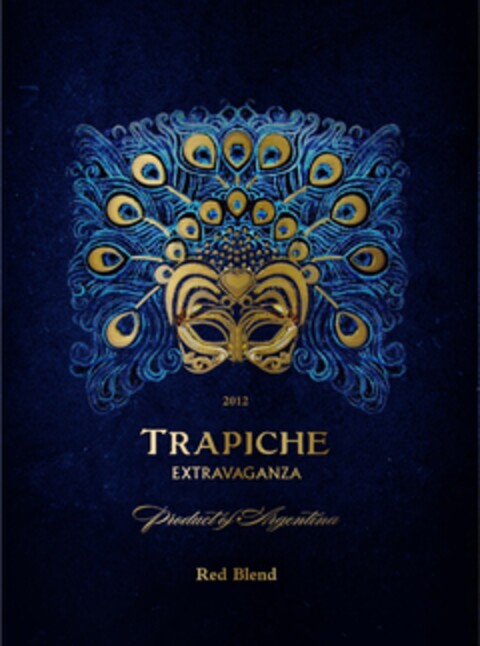 2012 TRAPICHE EXTRAVAGANZA Product of Argentina Red Blend Logo (EUIPO, 10/31/2012)