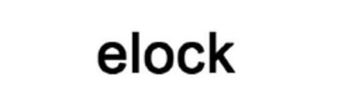 elock Logo (EUIPO, 08/12/2013)