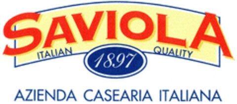 SAVIOLA Italian Quality 1897 AZIENDA CASEARIA ITALIANA Logo (EUIPO, 02/27/2014)