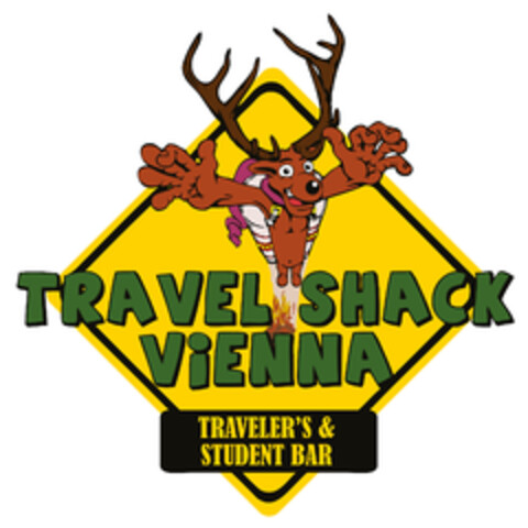 TRAVEL SHACK VIENNA TRAVELER'S & STUDENT BAR Logo (EUIPO, 02.03.2015)