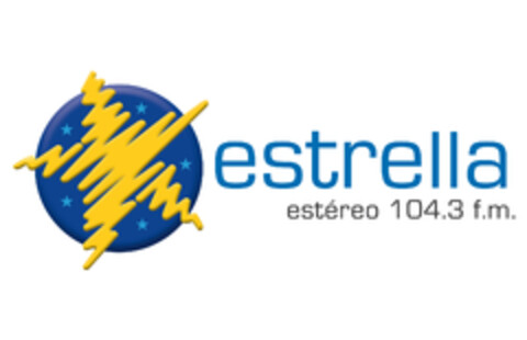 estrella estéreo 104.3 f.m. Logo (EUIPO, 05.06.2015)