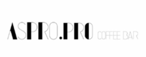 Aspro.Pro Coffee Bar Logo (EUIPO, 19.04.2017)