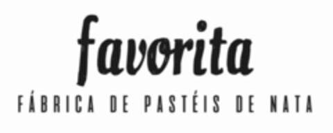 FAVORITA FÁBRICA DE PASTÉIS DE NATA Logo (EUIPO, 29.05.2017)