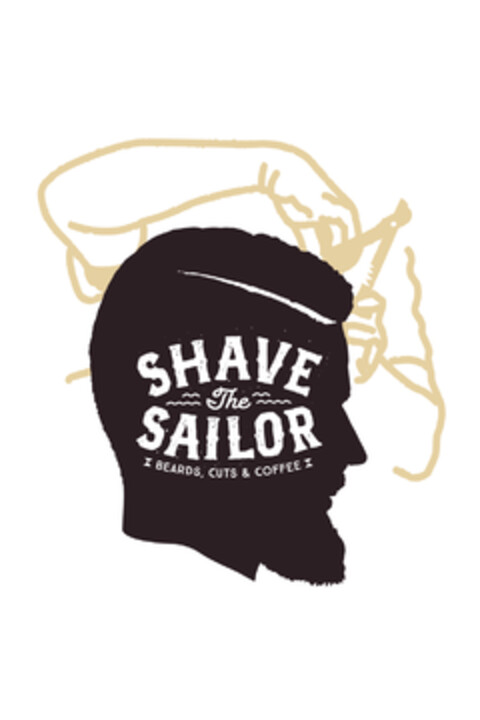 SHAVE THE SAILOR BEARDS, CUTS & COFFEE Logo (EUIPO, 13.06.2017)