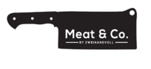 Meat & Co. BY ZWEIHANDVOLL Logo (EUIPO, 22.06.2018)