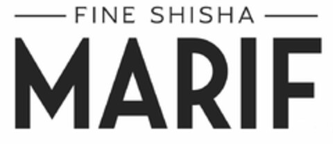 FINE SHISHA MARIF Logo (EUIPO, 01.08.2018)