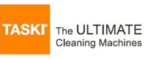 TASKI THE ULTIMATE CLEANING MACHINES Logo (EUIPO, 20.12.2019)