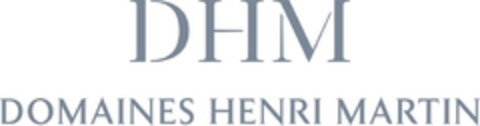 DHM DOMAINES HENRI MARTIN Logo (EUIPO, 23.01.2023)