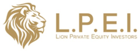 L.P.E.I. LION PRIVATE EQUITY INVESTORS Logo (EUIPO, 30.08.2023)