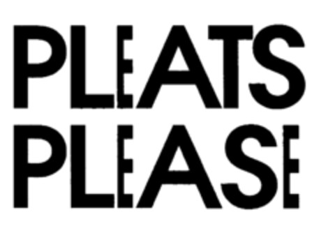 PLEATS PLEASE Logo (EUIPO, 01.04.1996)