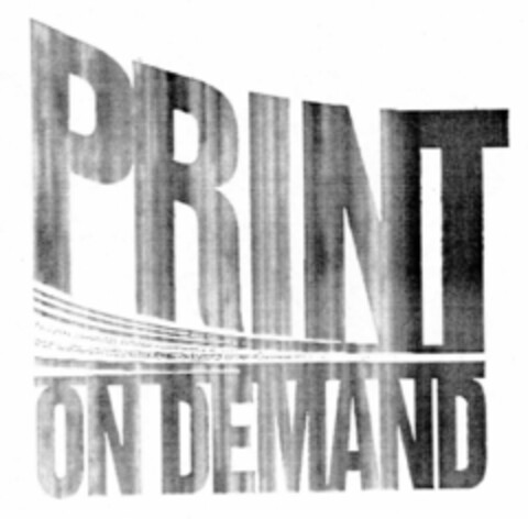 PRINT ON DEMAND Logo (EUIPO, 10/02/1996)