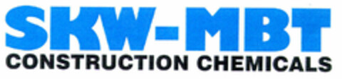 SKW-MBT CONSTRUCTION CHEMICALS Logo (EUIPO, 14.10.1996)