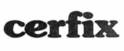 cerfix Logo (EUIPO, 17.07.1997)
