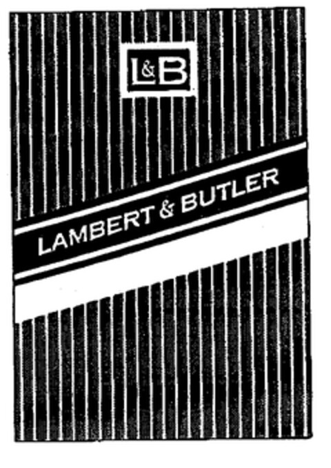 L&B LAMBERT & BUTLER Logo (EUIPO, 27.01.2000)