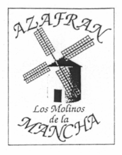 AZAFRAN Los Molinos de la MANCHA Logo (EUIPO, 12.02.2001)