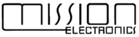 MISSION ELECTRONICS Logo (EUIPO, 04/18/2001)