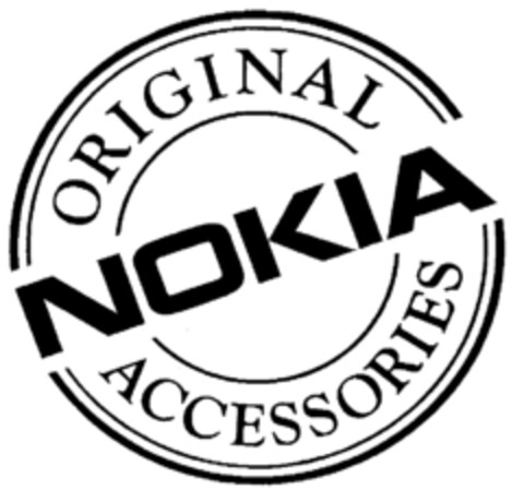 ORIGINAL NOKIA ACCESSORIES Logo (EUIPO, 14.09.2001)