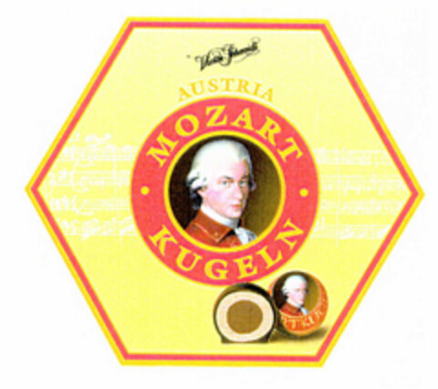 AUSTRIA MOZART KUGELN Logo (EUIPO, 17.09.2002)