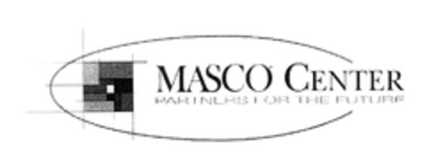 MASCO CENTER PARTNERS FOR THE FUTURE Logo (EUIPO, 30.10.2003)