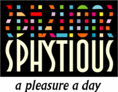 SPHYTIOUS a pleasure a day Logo (EUIPO, 28.06.2006)