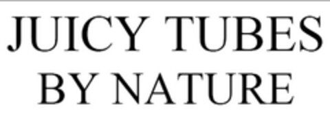 JUICY TUBES BY NATURE Logo (EUIPO, 12/21/2007)