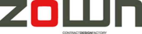 zown CONTRACTDESIGNFACTORY Logo (EUIPO, 10.09.2008)