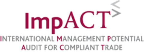 IMPACT - International Management Potential Audit for Compliant Trade Logo (EUIPO, 28.01.2010)