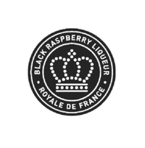 BLACK RASPBERRY LIQUEUR ROYALE DE FRANCE Logo (EUIPO, 04/08/2010)