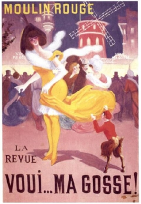 MOULIN ROUGE LA REVUE VOUI MA GOSSE! Logo (EUIPO, 13.05.2011)