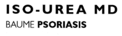 ISO UREA MD BAUME PSORIASIS Logo (EUIPO, 28.09.2011)