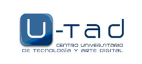 U-TAD CENTRO UNIVERSITARIO DE TECNOLOGÍA Y ARTE DIGITAL Logo (EUIPO, 11/11/2011)