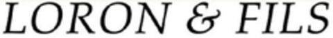 LORON & FILS Logo (EUIPO, 15.06.2012)