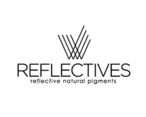 REFLECTIVES reflective natural pigments Logo (EUIPO, 25.07.2014)