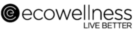 ecowellness LIVE BETTER Logo (EUIPO, 12/22/2014)
