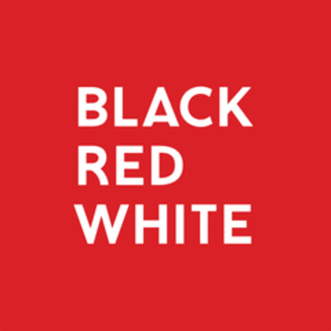 BLACK RED WHITE Logo (EUIPO, 05.05.2015)