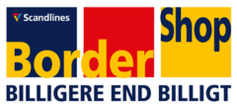 SCANDLINES BORDERSHOP BILLIGERE END BILLIGT Logo (EUIPO, 12.05.2015)