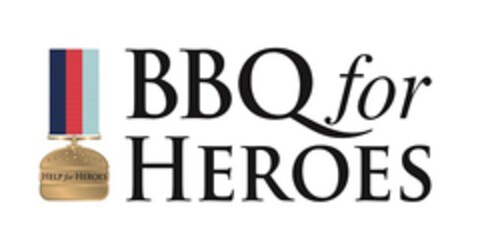 HELP FOR HEROES BBQ FOR HEROES Logo (EUIPO, 21.05.2015)