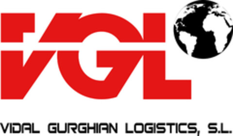 VGL VIDAL GURGHIAN LOGISTICS, S.L. Logo (EUIPO, 09/24/2015)