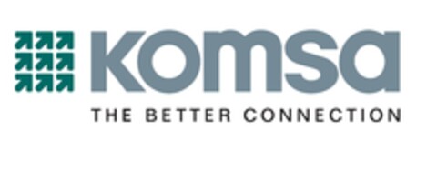 komsa the better connection Logo (EUIPO, 09.03.2016)